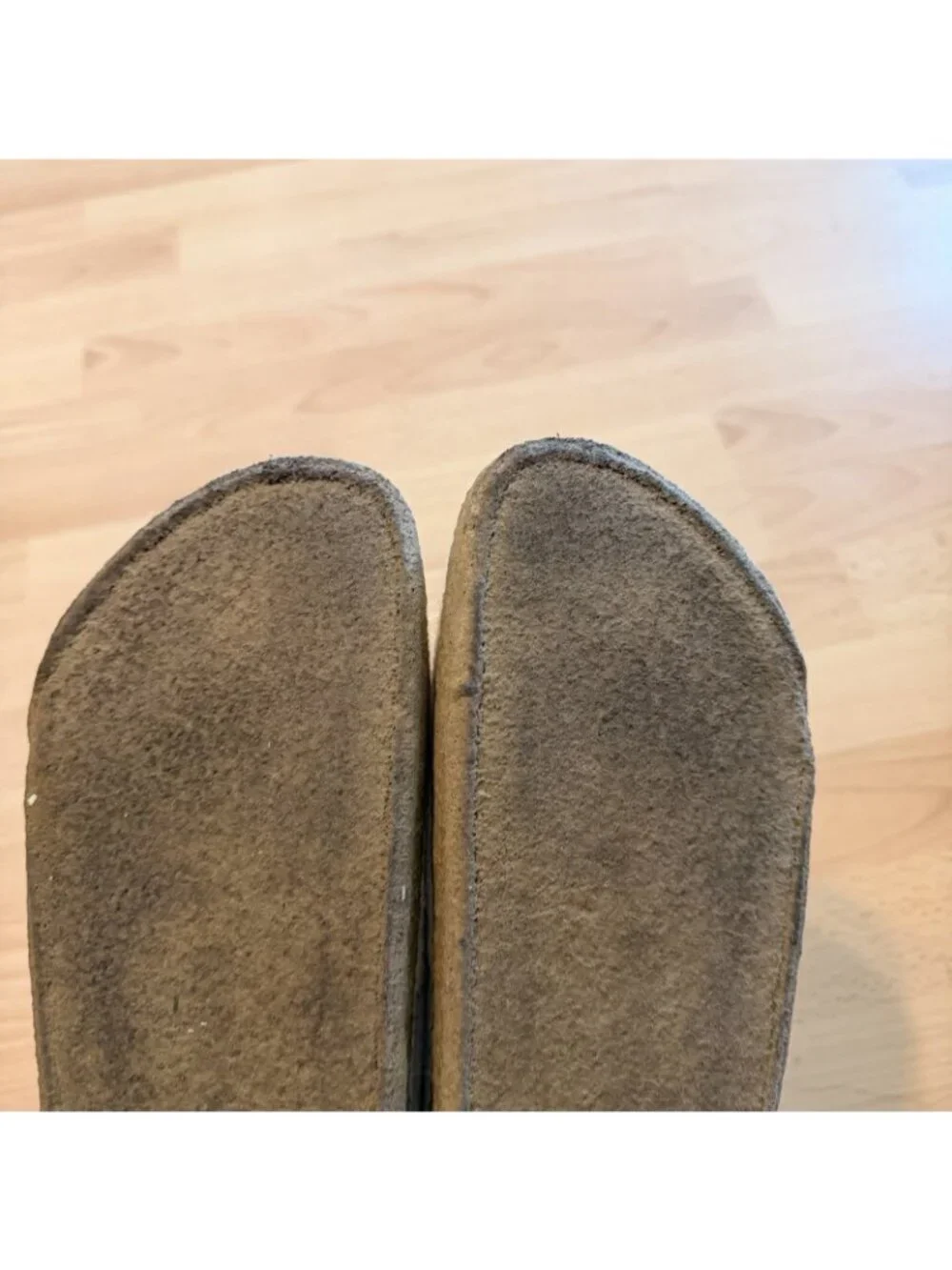 BIRKENSTOCK  Zermatt  Genuine Shearling Lined Ivory Slipper Size 41 L 10